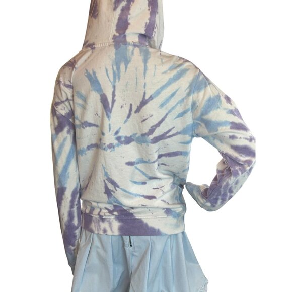 Pink Floyd 73 Dark Side Of The Moon Tie-Dye Hoodie Small Hippie - Picture 5 of 6